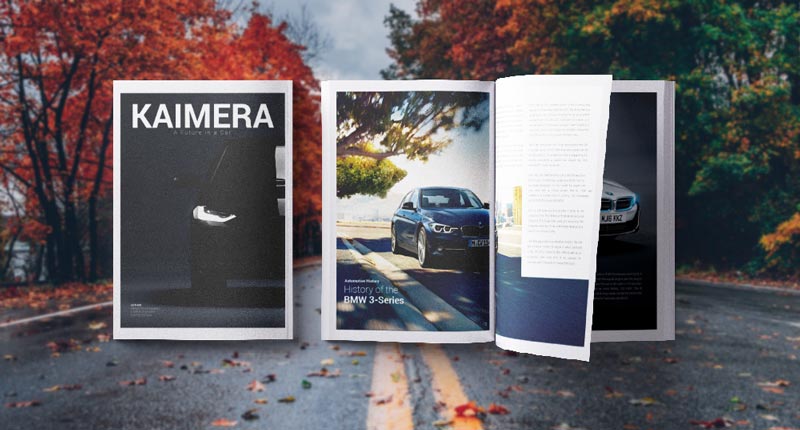 otomotif magazine design project