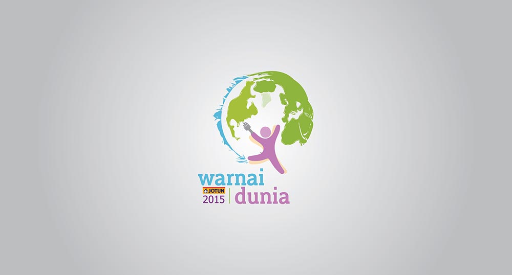 logo design jotun warnai dunia 2015 creative strategic designer